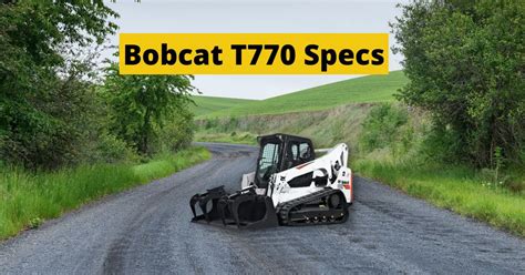 t770 skid steer track|T770 Compact Track Loader (Specs & Features) .